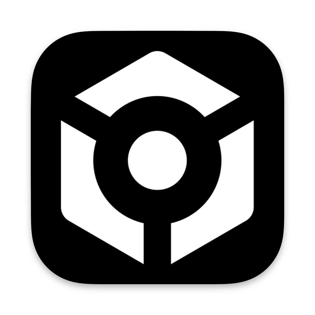 Logo del software Rekordbox DJ compatible con la librería
