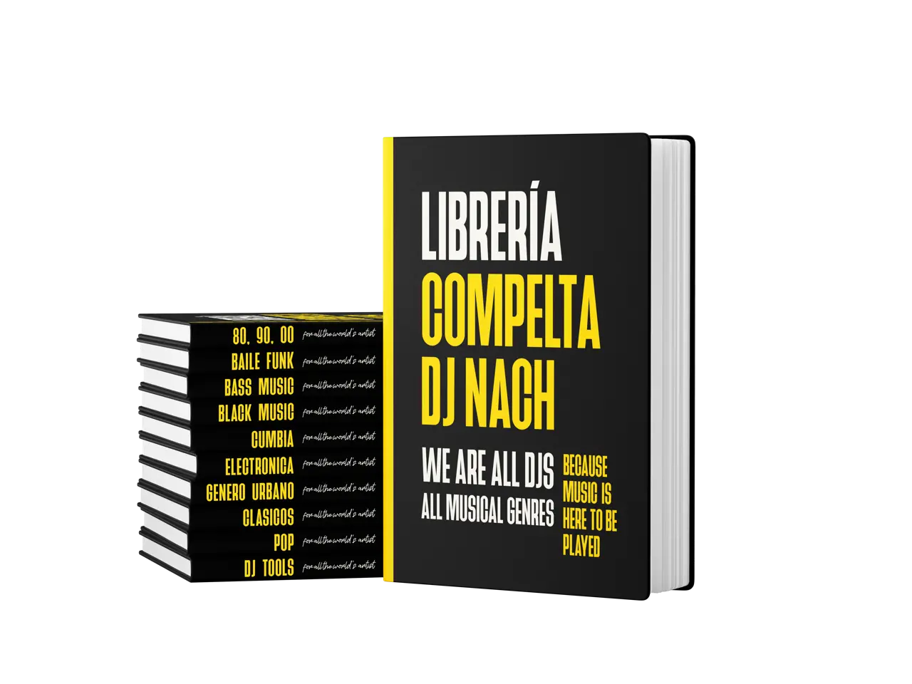 Librería musical completa para DJs de DJ Nach con más de 10.000 tracks organizados y listos para tocar